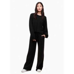 Babaton The Group Morisot Pant Drawstring Aritzia Size XS NWT Black